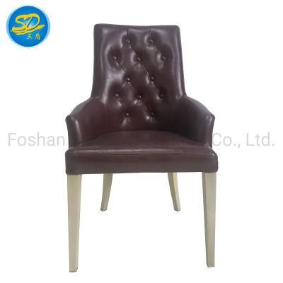 China Factory Wholesale for Metal PU Leather Office Restaurant Dining Chair