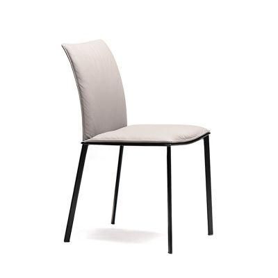 Modern Kitchen Dining Sets Upholstered Leather Furniture Metal Dining Chair