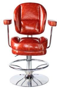 Disc Base Casino Chair with Footrest PU Leather/Casino Seating/High Stool/Bar Stool Chair/Slot Chair K81