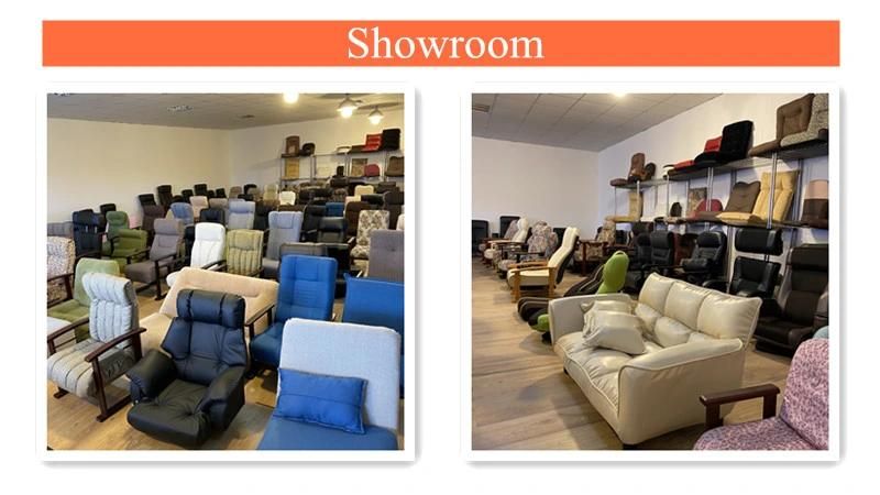 High Level Grey Fabric Living Room Furniture Tatami Chair