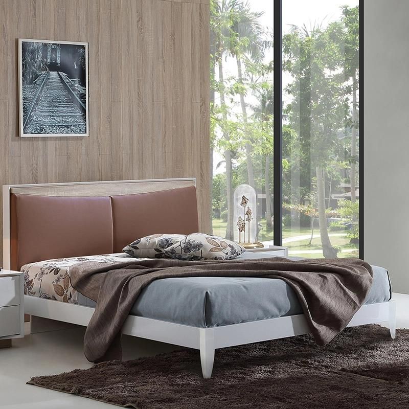 High Quality Modern Furniture European Design Wood High Gloss Home Bedroom Furniture