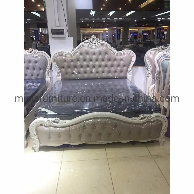 (MN-MB93) Hotel Home Adult Bedroom Furniture European Double Bed