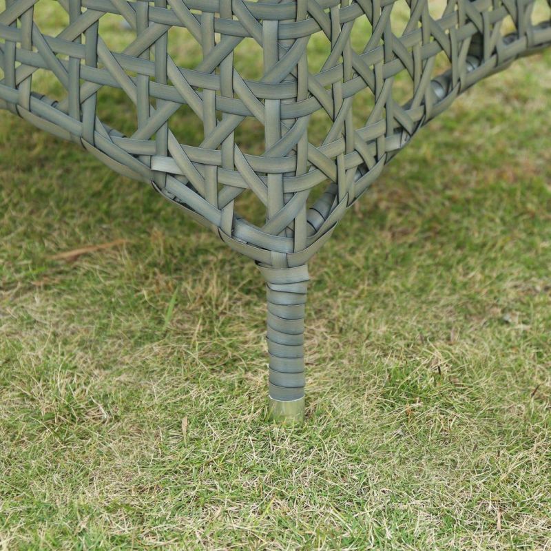 Chinese Factory Wholesale Price New Arrival Outdoor Imitation Rattan Table