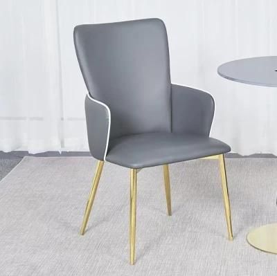 Great Quality Modern Dining Chair Arms Living Room Leather Chairs