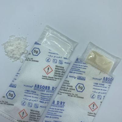 Super Dry Calcium Chloride Cacl2 Desiccant Mold Prevention for Garments Packing