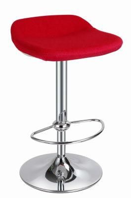 Upholstery Counter High Barstool with Moulded Cushion