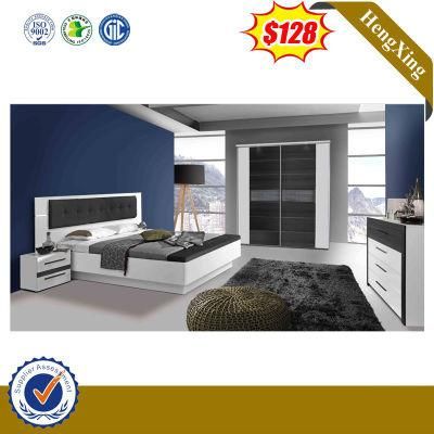 Modern Hotel Use Durable King Double Home Furniture Bedroom Bed