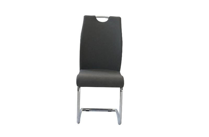 Metal Legs Modern Leather Home Hotel Furniture Dining Chair