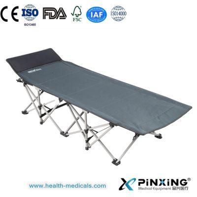 Senior Portable Moderate Price Single Metal Folding Bed for Outdoors