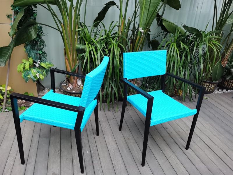 Modern Style Rattan Outdoor Garden Patio Outdoor Rattan Aluminum Furniture Chair