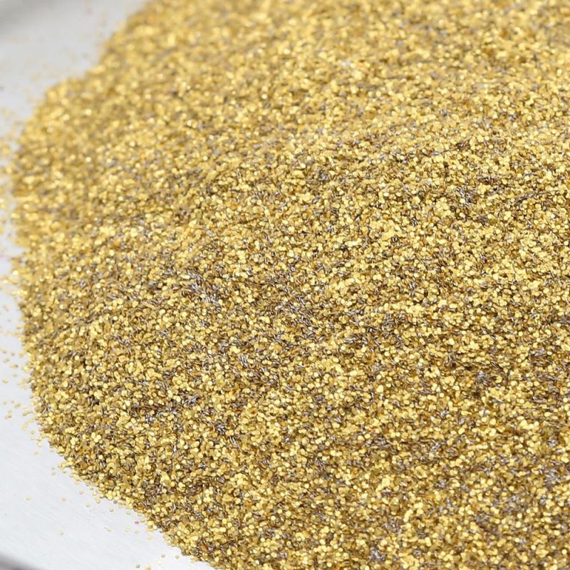 Free Sample +OEM DIY Shiny Effect Chunky Metallic Hologram Glitter Powder