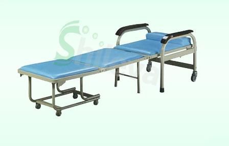 Foldable Hospital Ward Room Patient Accompany Attendant Chair Sleeping Bed