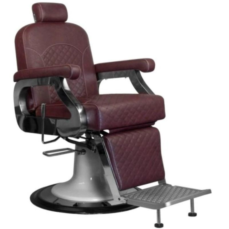 Hl-9283 Salon Barber Chair for Man or Woman with Stainless Steel Armrest and Aluminum Pedal