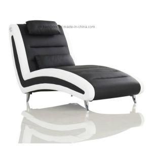 Economic Chaise PU Sofa (I29)