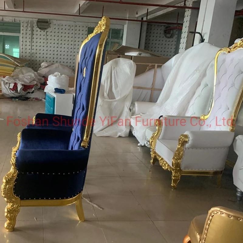 Hotel Furniture Factory Wholesale High Back Hotel Wedding Chairs in Optional Furnitures Color