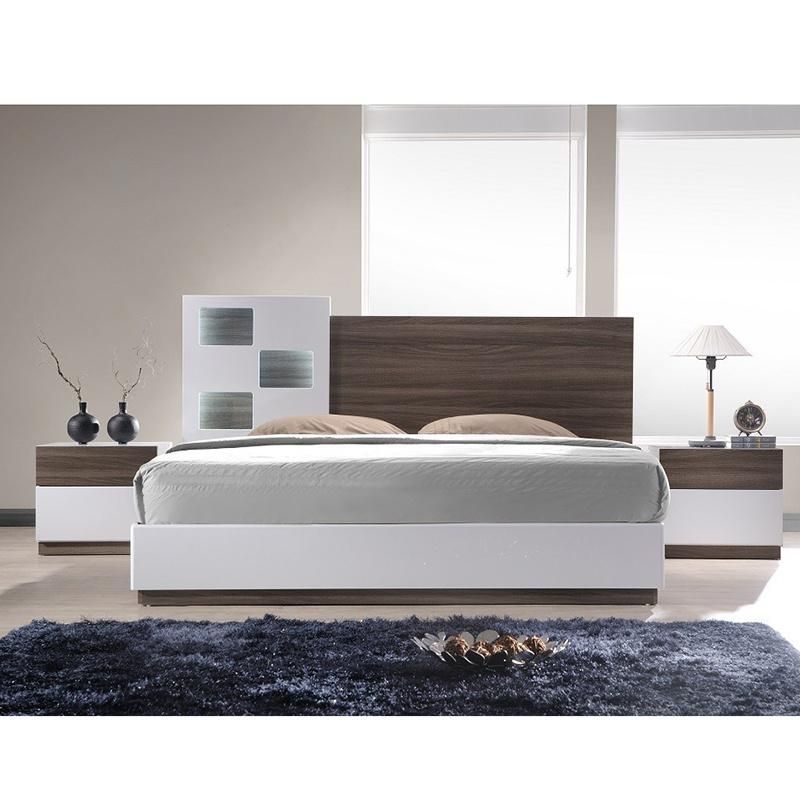 Modern Simple Design Wooden Home Furniture 5 Pieces Bedroom Furniture Set