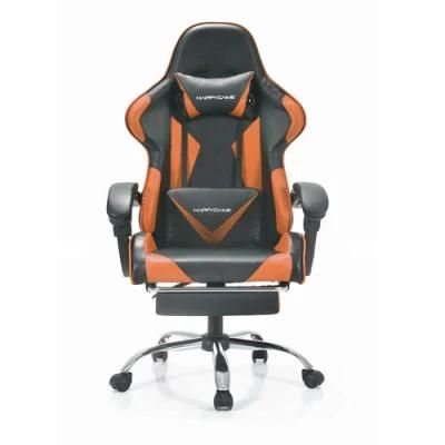 Chrome Base Office Gaming Chair with Armrest