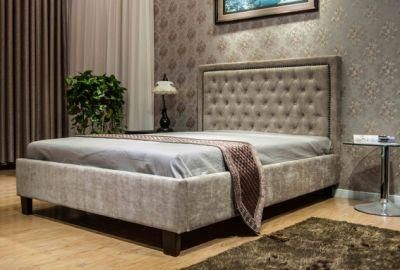 Huayang Modern Hotel Office Bedroom Home Furniture Leather Mattress Double King Sofa Wall Bed Bedroom Bed