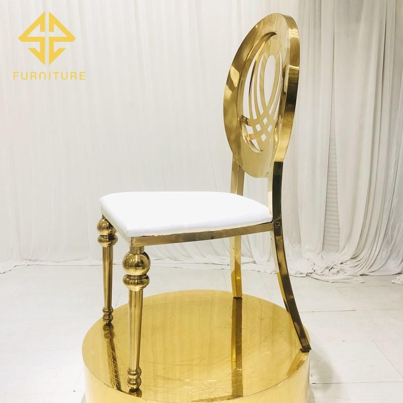 Light Luxury Post-Modern Dining Chair Metal Chair Hotel Negotiation Chair Stainless Steel Leather Dining Chair Restaurant