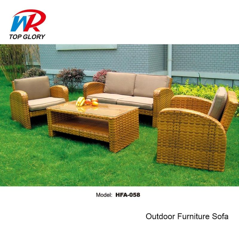 Combination Outdoor Rattan/Wicker Sofa Patio Garden Set Furniture
