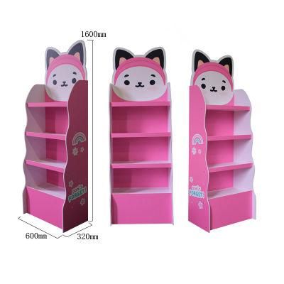 Wholesale Posm Pop Supermarket Multi-Functional Cardboard Display Rack