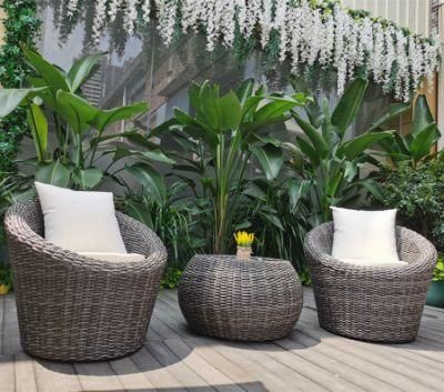 Modern Rattan Outdoor Furniture Garden Outdoor Coffee Table and Chairs Set