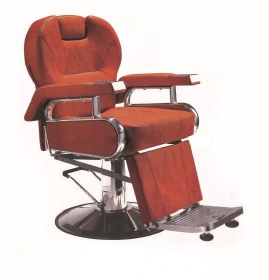 Hl-9300 Salon Barber Chair for Man or Woman with Stainless Steel Armrest and Aluminum Pedal