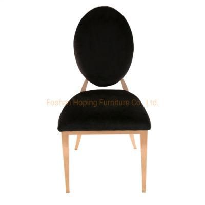 modern Black Velvet Dining Chair Stackable Silver Gold Stainless Steel Wedding Chair Space Saving Dining Table and Chairs