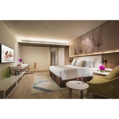 Commercial Wooden Panel Bedroom Furniture Set for 4 Star Hotel