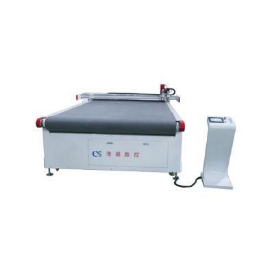 Best Selling PVC Digital Vibration Rubber Genuine Skin Cutting Machine