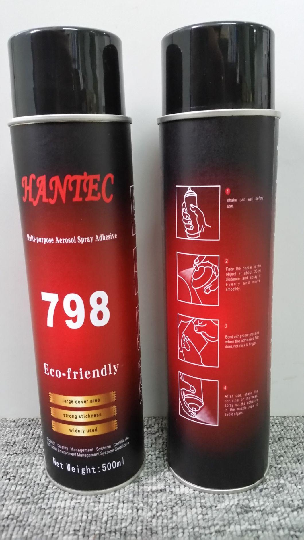 Sbs Aerosol Spray Glue/Strong Stickness/Htl-798