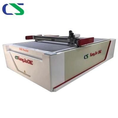 Automatic Fabric Knife CNC Corrugated Cardboard Cutting Machine