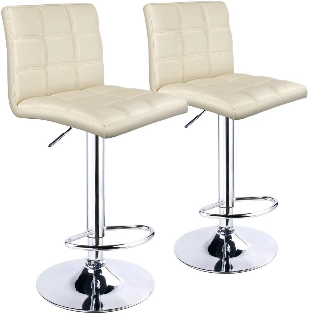 Wholesale Modern Stainless Steel Round The Back Bar Chair