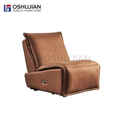 Most Popular Modern Design Seat Chair Genuine Leather Sofa Power Reclining Theater Chairs