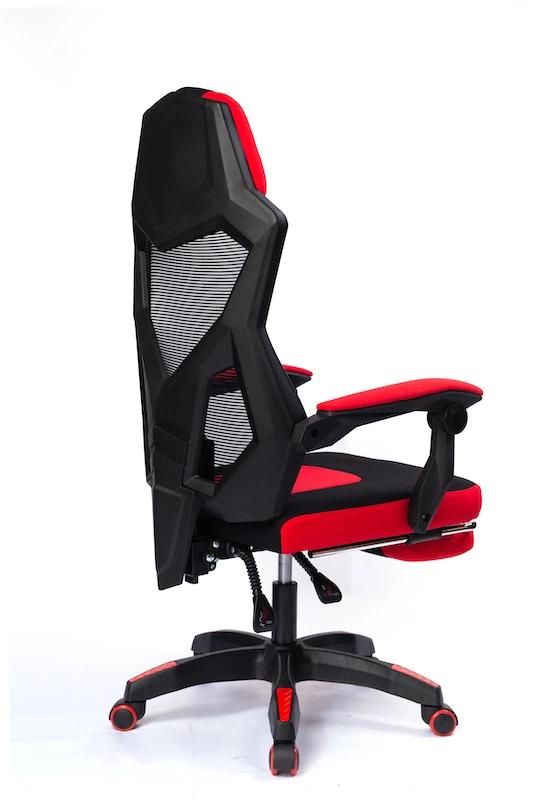 PU Leather Fabric Office Chair Armrest and Headrest Racing Style High-Back Cheap Gamer Chair Gaming