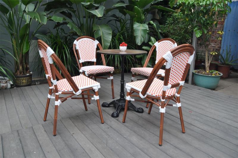High Quality Custom Leisure Home Modern Cast Aluminium Modern Patio Garden Outdoor Dining Chair