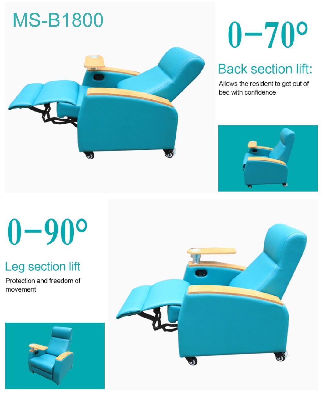 Medical Blood Transfusion Chair Reclining Phlebotomy Chairs