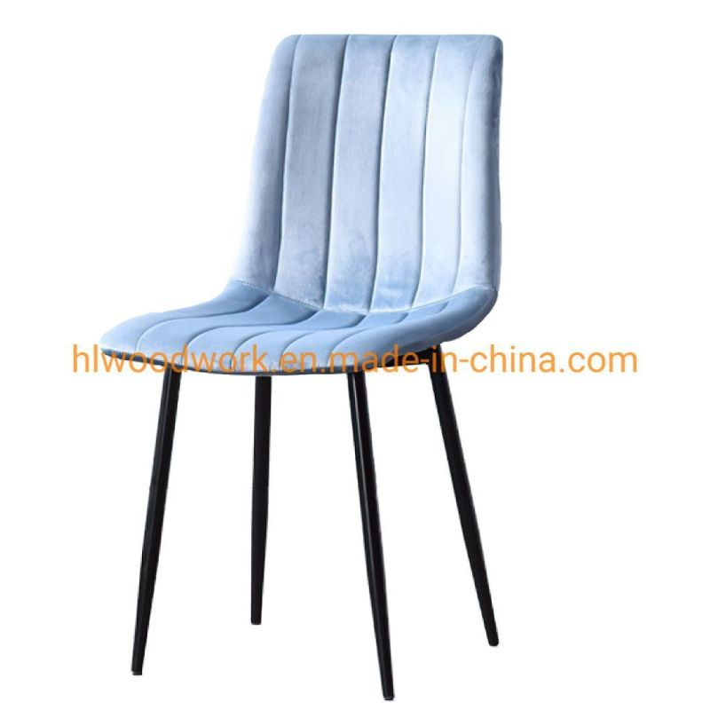 Multiple Color Luxury European Modern Design Leather Grey Dining Chairs for Hotel Restaurant Furniture Dining Room Chairs