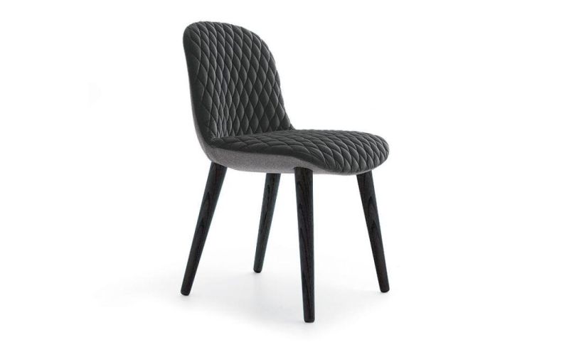 Pfc-06 Dining Chair/Fabric//High Density Sponge//Ash Wood Base/Italian Style in Home and Commercial Custom