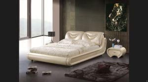 2013 Fashion Genuine Leather Bed 755