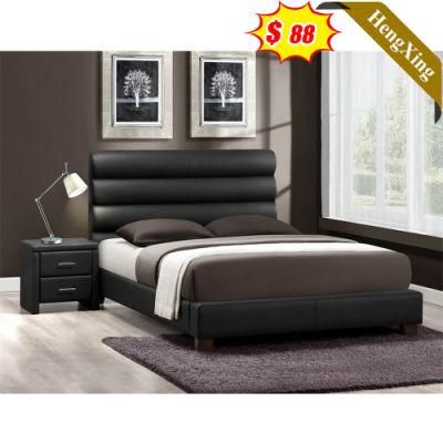 3 Years Warranty Modern Simple Design Cheap Price Leather King Size Beds