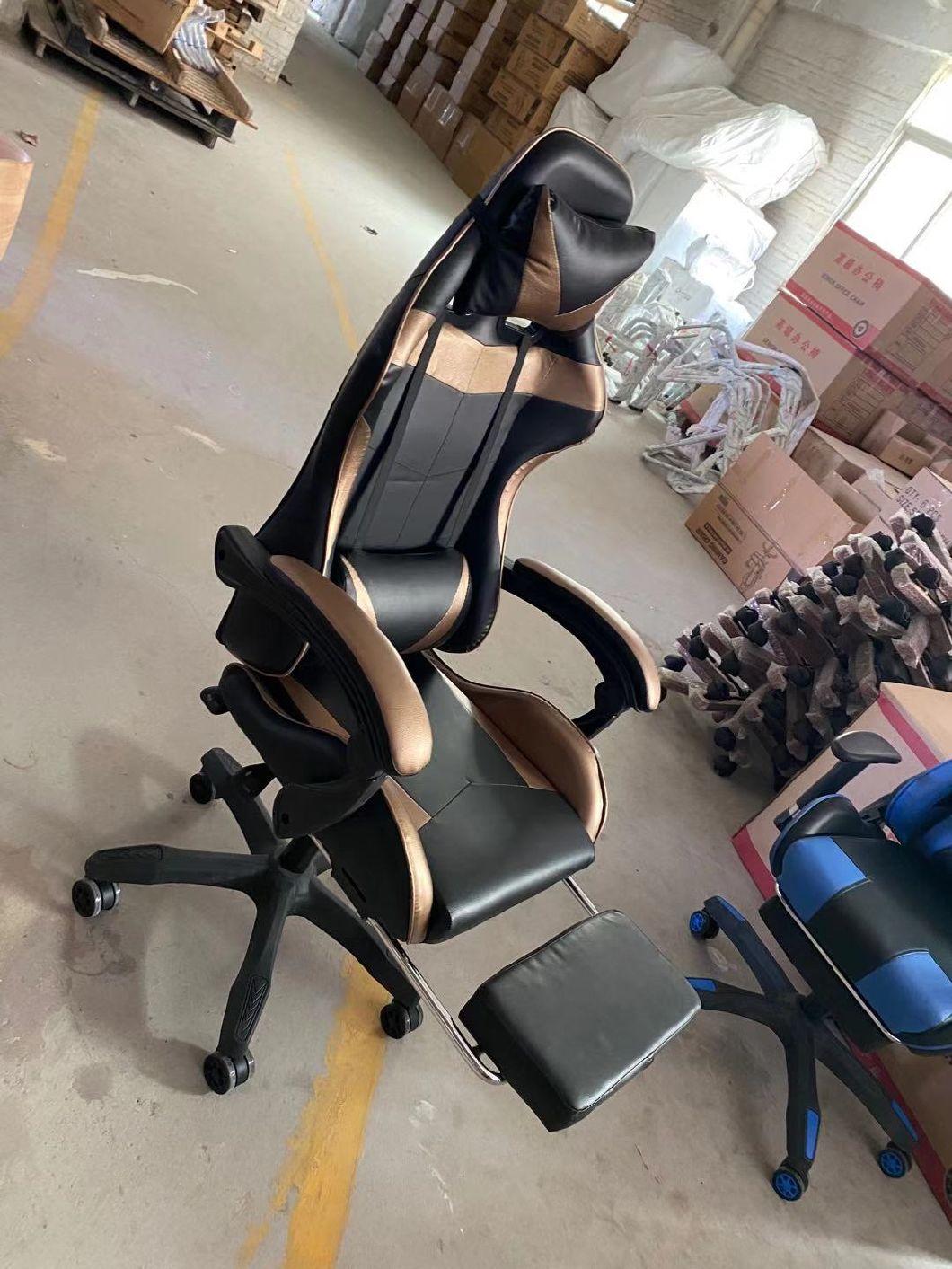Factory Wholesale Breathable Leather PC Racing Seat Revolving Gaming Chair
