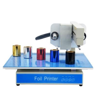 Ms-3025 Automatic Flat Bed Foil Printer Digital Gold Foil Stamping Printing Machine Printer