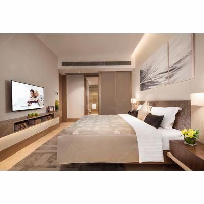 Complete Modern Hotel Apartment Furniture with King Size Bed