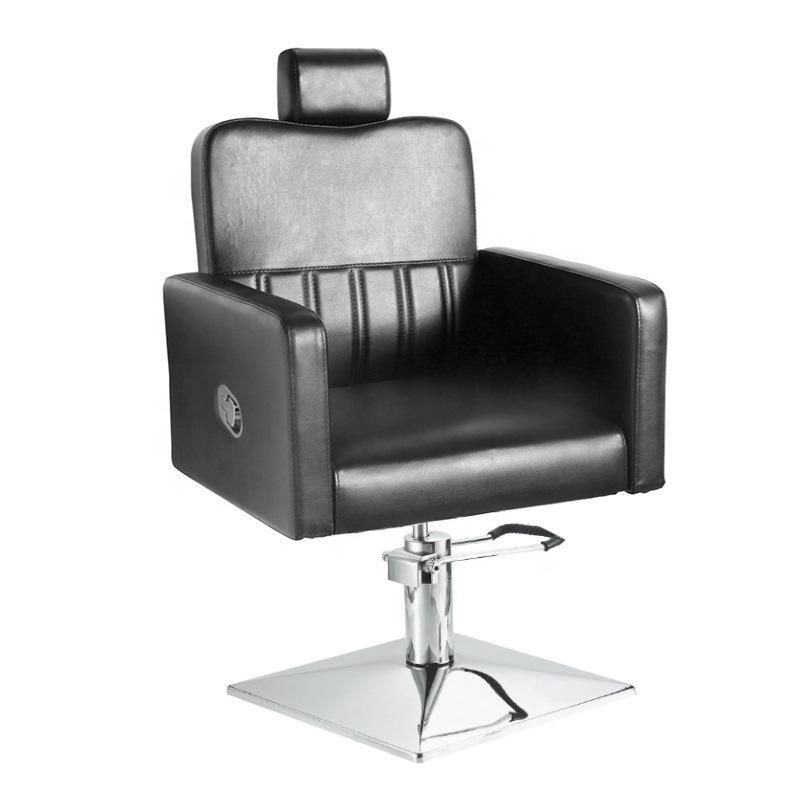 Hl-1148 2021 Salon Barber Chair for Man or Woman with Stainless Steel Armrest and Aluminum Pedal