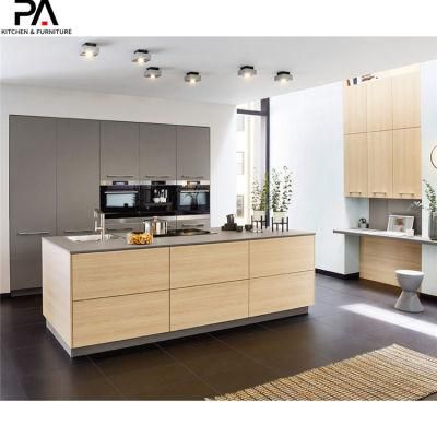 Professional Manufacturer Customized Modern Luxury Melamine Modular Kitchen Cabinet Furniture
