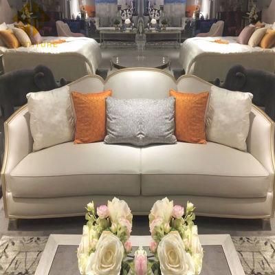 USA Sofa Furniture Prices Luxury Leather Sofa Set Living Room Customized Furniture Living Room Beige Leather Sofa Set