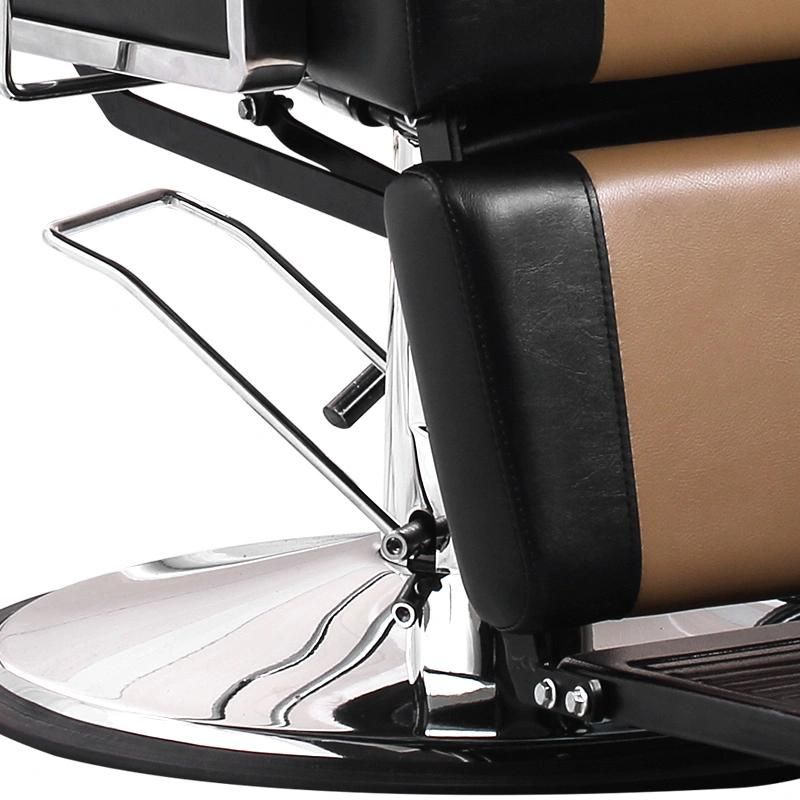 Hl-9300 Salon Barber Chair for Man or Woman with Stainless Steel Armrest and Aluminum Pedal