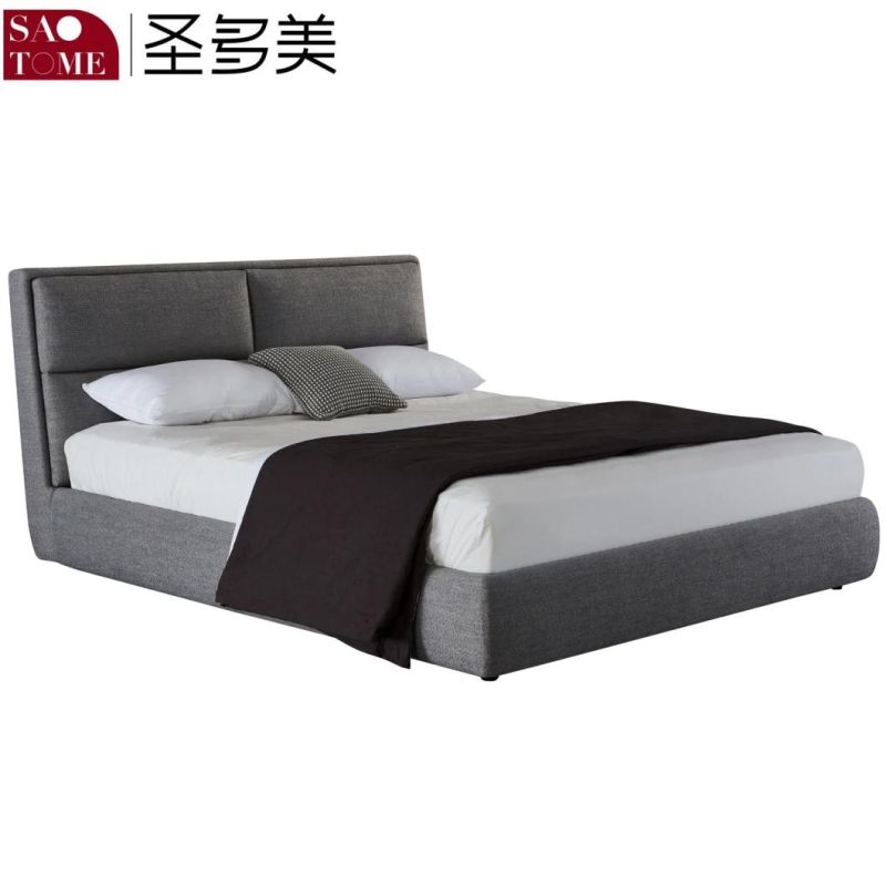 Luxury Leather Bed Hotel Bedroom Sets Queen 150m Bed Room Furniture Modern Home Bed