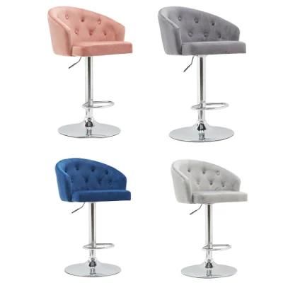 Leisure Chair Bar Stool Pink Lounge Chair Accent Chair Bar Chair